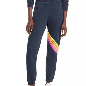 Aviator Nation Chevron Sweatpants, size M